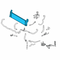 OEM 2018 Toyota Highlander Inverter Cooler Diagram - G9010-48071