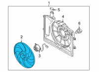 OEM Hyundai Kona Electric Fan-Cooling Diagram - 25231-B5300