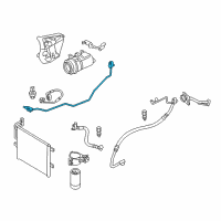 OEM 2006 BMW X3 Dryer-Evaporator Pressure Hose Assy Diagram - 64-12-3-455-917