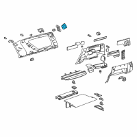 OEM 2008 Toyota 4Runner Mirror Diagram - 87801-35020-B0