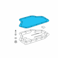 OEM 2014 Scion iQ Pan Gasket Diagram - 35168-74010