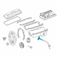 OEM Pontiac Firebird Dipstick Diagram - 12551144