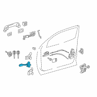 OEM 2011 Toyota Tundra Door Check Diagram - 68620-0C031