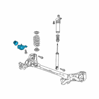 OEM Chevrolet Volt Bushing Kit Diagram - 84325909