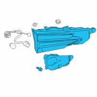 OEM Lexus NX200t Lens & Body, Rear Lamp Diagram - 81581-78031