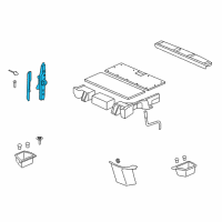 OEM 2010 Saturn Vue Jack Assembly Diagram - 22728583