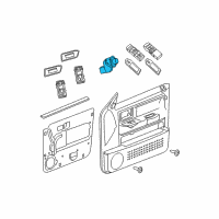 OEM Dodge Switch-Mirror Diagram - 56040676AC