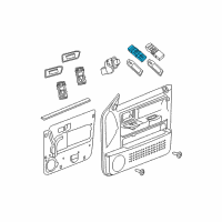 OEM 2005 Chrysler 300 Switch-Power Window Diagram - 4602342AH