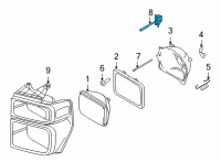 OEM Ford Adjust Screw Diagram - 8C2Z-13032-B