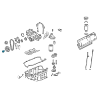 OEM Saturn Crankshaft Balance Bolt Diagram - 11570965