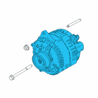 OEM 2015 Ford Fusion Alternator Diagram - G2GZ-10346-E