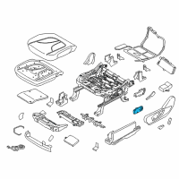 OEM 2016 Lincoln MKX Adjuster Switch Diagram - FA1Z-14A701-AAB