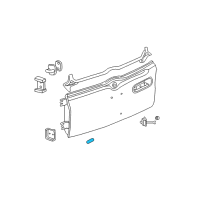 OEM Chrysler New Yorker Plug-Deck Lid Diagram - 4646527