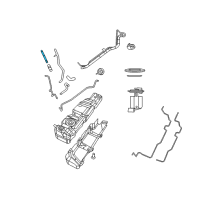 OEM Jeep Wrangler Fuel Line Connector Diagram - 52126063AB