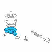 OEM 2003 Dodge Ram 3500 Van Body-Air Cleaner Diagram - 53032124AA