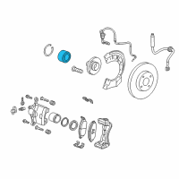 OEM 2019 Buick Encore Front Wheel Bearing Diagram - 13592067