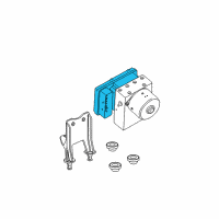 OEM 2017 Dodge Charger Anti-Lock Brake System Module Diagram - 68341606AC