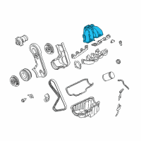 OEM Ford Ranger Manifold Diagram - F87Z-9424-HA