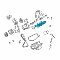 OEM 2001 Ford Ranger Manifold Diagram - F57Z-9424-D