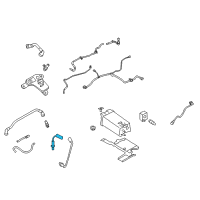 OEM 2009 Mercury Sable Upper Oxygen Sensor Diagram - 8F9Z-9F472-A