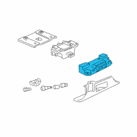 OEM 2006 Honda Pilot Receiver Unit, Tpms Diagram - 39350-S9V-A11