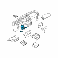 OEM 2003 Nissan Frontier Wire Assembly-Steering Diagram - 25554-8Z386