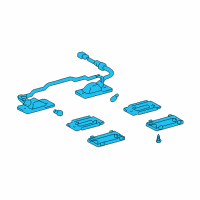 OEM Toyota License Lamp Diagram - 81270-48020