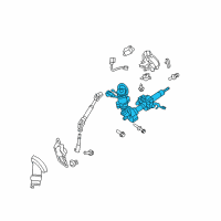 OEM Scion Column Assembly Diagram - 45250-12E20
