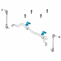 OEM Ford Maverick CLAMP Diagram - LX6Z-5486-A