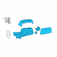 OEM 2012 Ford Edge Power Mirror Diagram - CA1Z-17683-AAPTM