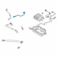 OEM 2020 Ford Mustang Rear Oxygen Sensor Diagram - FL3Z-9G444-B