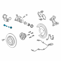 OEM 2016 Chevrolet Volt Guide Pin Diagram - 13590535