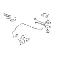 OEM Oldsmobile Intrigue Crank Arm Diagram - 12494832