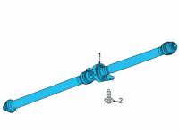 OEM 2021 Buick Encore GX Drive Shaft Diagram - 60004994