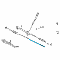 OEM 2020 Kia Niro EV Rack-Steering Gear B Diagram - 56531G3000