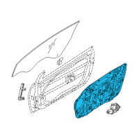 OEM 2014 Kia Forte Koup Panel Assembly-Front Door Module Diagram - 82402A7250