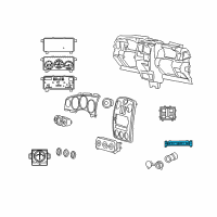 OEM 2008 Chrysler PT Cruiser Switch-Pod Diagram - 4602653AF