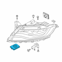 OEM 2016 Lincoln MKX Control Module Diagram - FG9Z-13C788-H