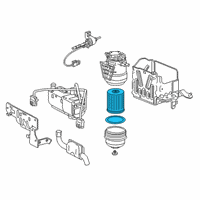 OEM 2022 Chevrolet Express 2500 FILTER KIT-FUEL Diagram - 84428486