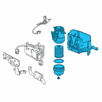 OEM 2019 GMC Savana 3500 Fuel/Water Separator Diagram - 84428489