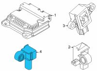 OEM 2021 Kia Telluride Sensor Assembly-A Type C Diagram - 95920S1100