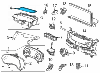 OEM 2021 Acura TLX LENS Diagram - 78259-TGV-A02