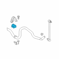 OEM 2018 Lexus RX450hL Bush, STABILIZER Diagram - 48815-0E040