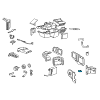 OEM 2005 Mercury Grand Marquis Control Assembly Diagram - F8VZ-19E624-BC