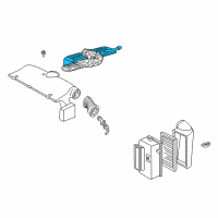 OEM Chevrolet S10 Tube Asm-Crankcase Vent Diagram - 10141998