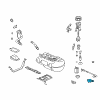 OEM 2001 Honda Insight Valve, Vent Shut (Orvr) Diagram - 17551-S3Y-A02