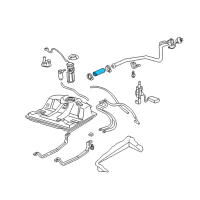 OEM Pontiac Grand Prix Hose-Fuel Tank Filler Diagram - 15221634