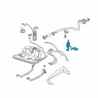 OEM 2001 Pontiac Grand Prix Fuel Gauge Sending Unit Diagram - 89060197