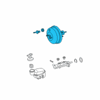 OEM Scion xD Booster Assembly Diagram - 44610-52620