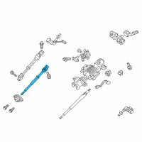 OEM 2014 Ford F-150 Intermed Shaft Diagram - BL3Z-3E751-B